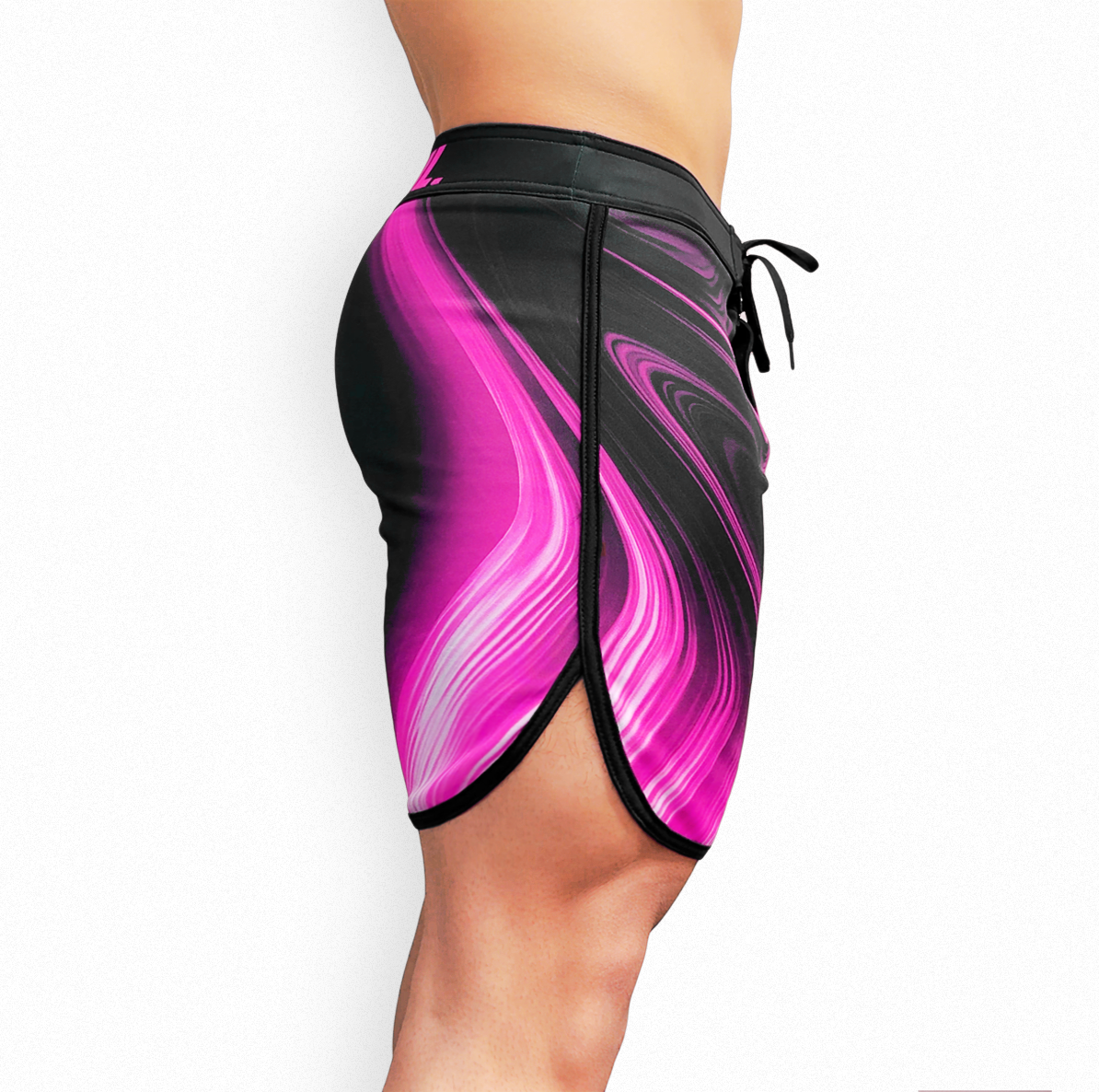 FLARE men's physique board shorts by VAZO Athletics – alternate view