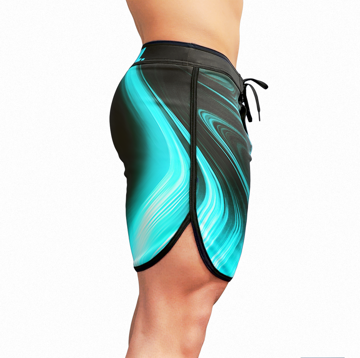 FROSTFIRE men's physique board shorts by VAZO Athletics – alternate view