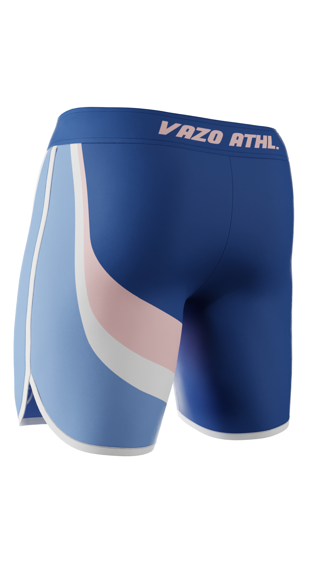 NO PLAN B men's physique board shorts by VAZO Athletics – alternate view