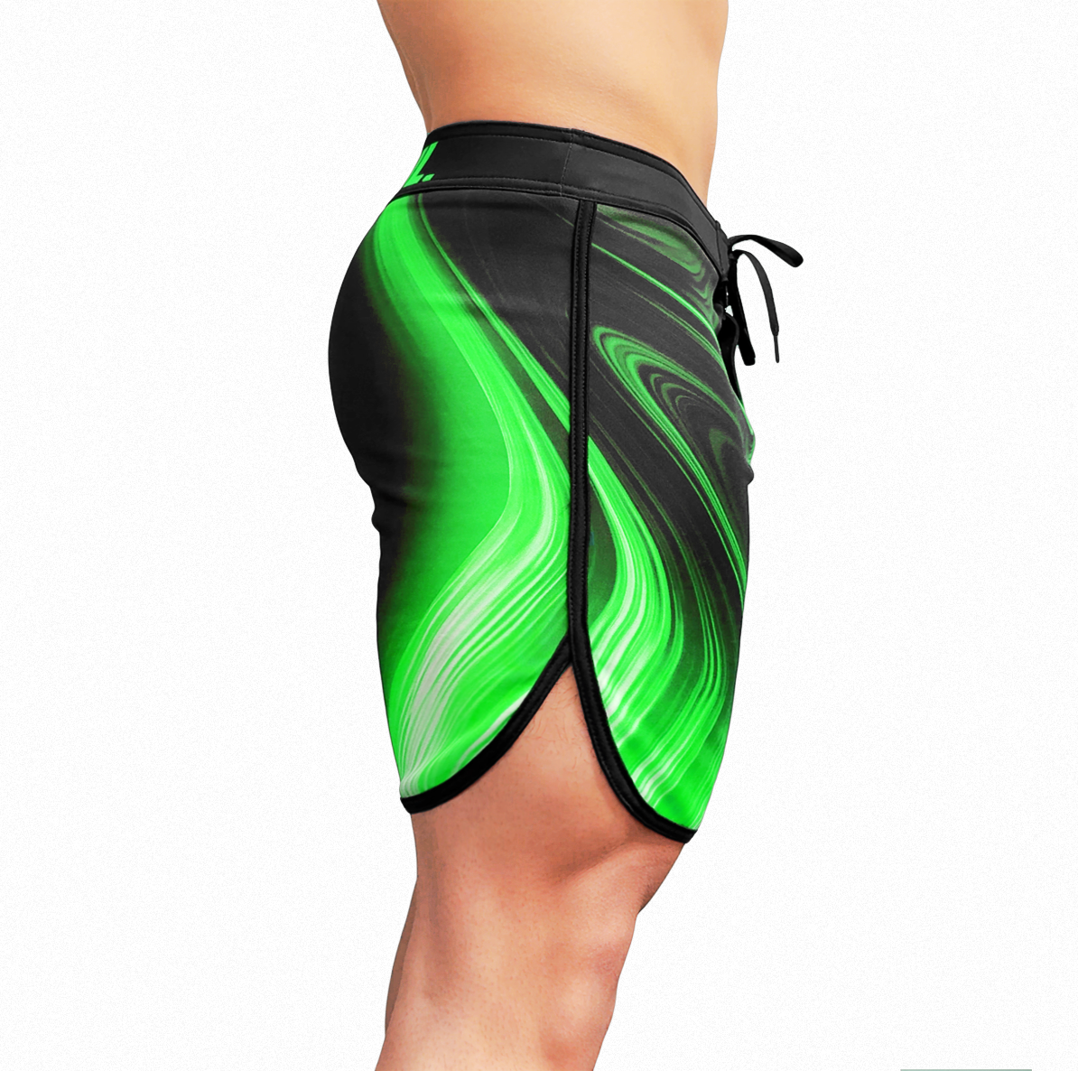 VOLTAGE men's physique board shorts by VAZO Athletics – alternate view